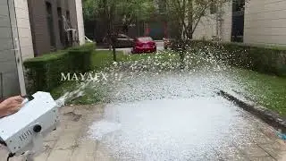 View stand snow machine&rsquo;s stage effects and use guide