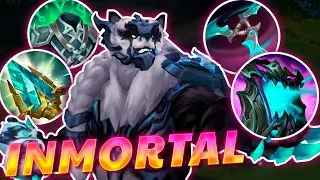 🤮¡HAGO LLORAR a este [MAIN RIVEN] con la AUTENTICA BUILD INMORTAL de VOLIBEAR que TE CURA INFINITO!