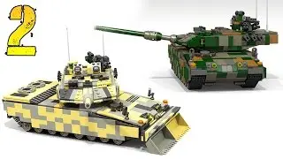 How To Build Lego LEOPARD 2 A7 (PART 2)