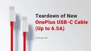 Teardown of New OnePlus USB-C Cable (Up to 6.5A)
