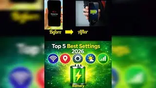 Mobile Battery Performance Improve Karne Ka Best Tarika (2026)
