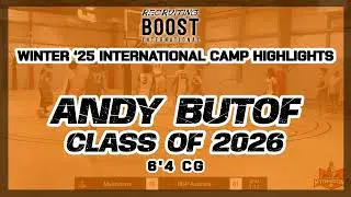 2026 6'4 G Andy Butof Recruiting Boost International Highlights - Sydney, AUS Native