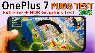 OnePlus 7 PUBG Mobile Gaming Test | Extreme + HDR Graphics Test - its Just Amazing!😳