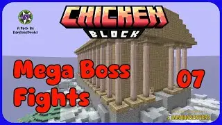 Epic Aether Boss Fights Ep 07. #minecraft #chickenblock #danrobzprobz