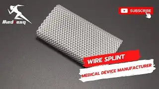Wire Splint | Aluminum Wire Mesh Splint | Medresq Medical Device Manufacturer
