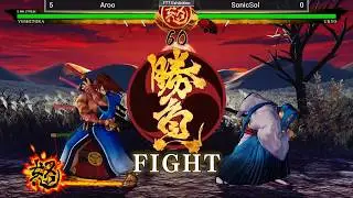Samurai Shodown 7 - Aroo vs SonicSol  $100 Money Match  @Next Level Arcade