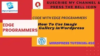 How To Use ImageGallery in Wordpress | Wordpress Tutorial#10