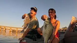 🎣 Bass Fishing at Caddo Lake &ndash; Epic Bass Frenzy! 🐟