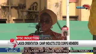 LAGOS ORIENTATION CAMP INDUCTS 2733 CORPS MEMBERS