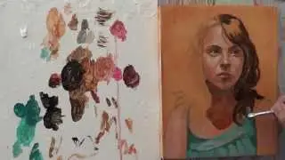 Pintar con veladuras 3. Retrato. Técnica grandes maestros. Curso de pintura.