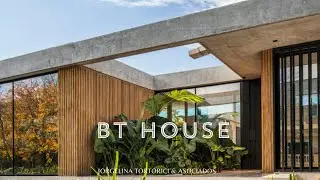 House Design that combines interior space with exterior and has a large landscape