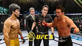 Bruce Lee vs Jake Ellenberger   EA Sports UFC 3   Epic Fight 🔥🐲