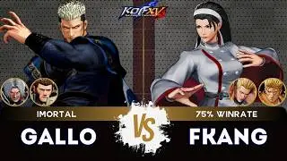 KOF XV ▰ GALLO (Maxima/O.Rugal/Goenitz) 🆚 FKANG (Benimaru/Ryo/Chizuru) 🎞️Replay Match - 2/26