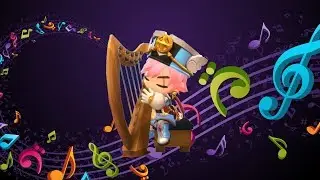 Bach -Invention Harp Solo || MapleStory 2 *Closed Beta*