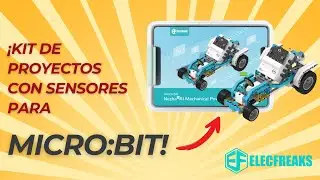 🚗 Kit Micro:bit de Elecfreaks | Construye y programa tu coche con sensores 🔧🤖