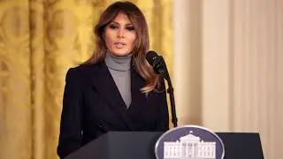 BREAKING! Melania Trump tells kids to embrace kindness, avoid judgment