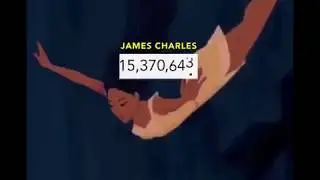 JAMES CHARLES subscriber count vs TATI [EXPLAINED IN 12 SECONDS] 💅