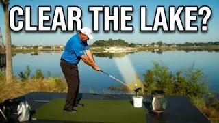 The Villages Golf Shot Over Lake