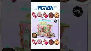 🥰NOUVEAUT&Eacute; ACTION 🤗MACARON BOUTIQUE 🥰#action #miniature #dollhouse