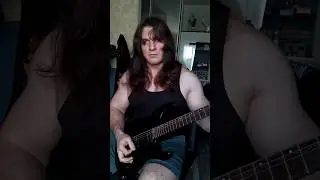 Old school metalcore riff #guitar #reels #metal