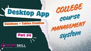 College Course Management System in Java Swing + MySQL | DataBase & Tables Creation | Entire Skill
