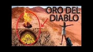 Если земля горит, огонь означает, что там много золота, но если вы его вытащите, вы умрете (накры...