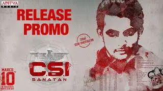 CSI Sanatan Release Promo | Aadi Sai Kumar , Misha Narang | Sivashankar Dev | Aneesh Solomon