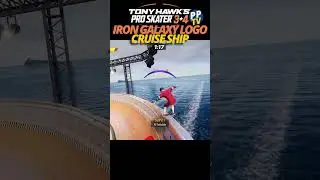 How to get the CRUISE SHIP Iron Galaxy Logo in THPS 3+4 🤫 #Shorts