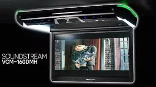 Soundstream VCM-160DMH - 1080p HD Flip Down Display