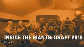 Inside the GIANTS: Draft 2019