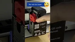Omtech Polar red dot laser in 10 seconds