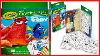 Quality product -  Crayola Finding Dory Mini Coloring Pages