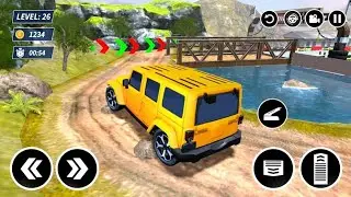 Offroad Jeep Drifting Simulator 3D - SUV Jungle Hill Climb Driver: Android Gameplay