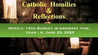 12th Sunday In Ordinary Time/ Year A/ Homily