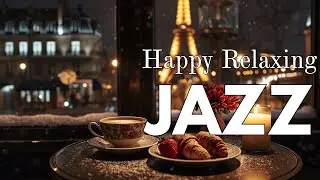Happy Morning Jazz☕ February Bossa Nova Instrumental & Relaxing Jazz Cafe Music for Studying'