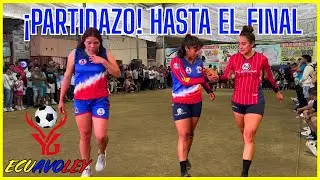 Final de infarto 😱 As&iacute; se vivi&oacute; el Ecuavoley en La Man&aacute; 🇪🇨