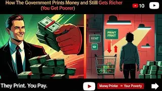 How the Government Prints Money and Still Gets Richer (And You Get Poorer)