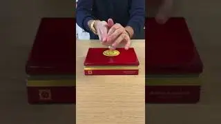 #Cigar #ASMR #Unboxing of the Romeo Y Julieta Linea de Oro Hidalgos