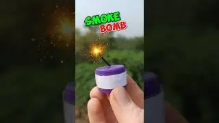 Smoke bomb 😱💣