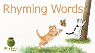 Rhyming Words Story | Buttons Cat | Silly Buko Stories