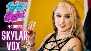 Spliffs and giggles podcast featuring  Superstar  Skylar Vox.