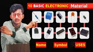 10 Basic Electrical and Electronics Components with Symbols and Uses | Bangla Tutorial