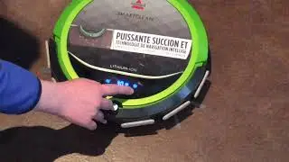 Bissell Smartclean robot vacuum review/demo