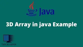 3d arrays in java example | three dimensional array in java | 3d jagged array in java
