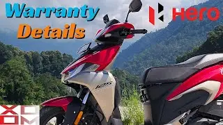 Hero XOOM 125 Complete Warranty Details