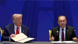 Remarks: Donald Trump Holds a Bilat and Trade Deal Signing with PM of Malaysia - October 26, 2025