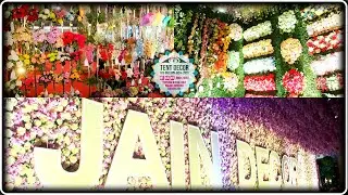 Imported Flowers and Home Decor Ideas | Jain Decor | Tent Decor | Hybiz tv