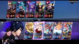 REAKSI LEMON SAAT DI REQUEST EKO OURA PAKAI FANNY JUNGLER + REKT WANWAN 🎮 PARTY AN PUSH RANK