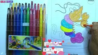 🔴 Learn Coloring and Drawing Shrimp For all | Coloring Pages for all