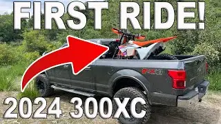 First Ride 300 XC 2024 - New XACT forks better than AER?